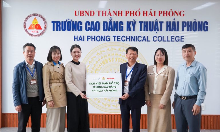 KCN Việt Nam đẩy mạnh hỗ trợ an sinh cho người lao động